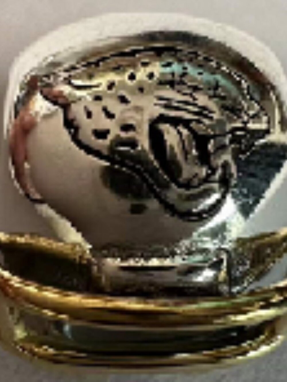 Pandora NFL Football Helmet Charm Jacksonville Jaguar Dangle Charm